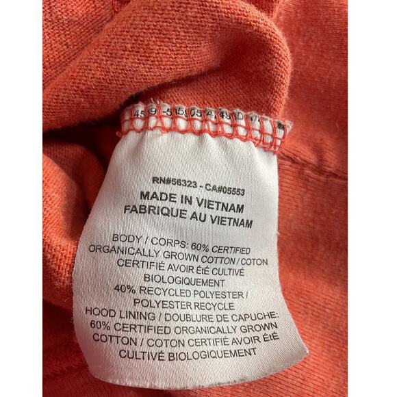 Nike Hoodie Orange Lightweight Medium Just Do It Junior Women’s Hoodie - Picture 7 of 7